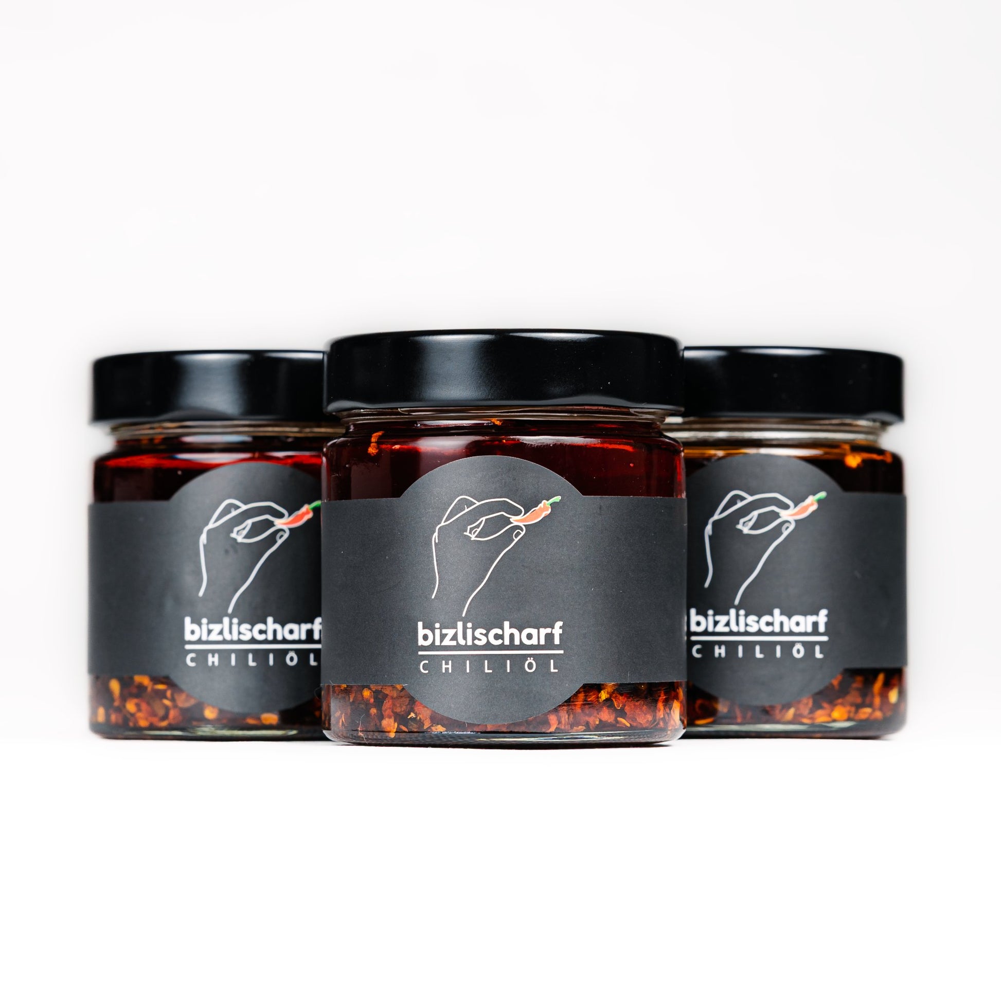 bizlischarf Chiliöl 3er Pack – Schweizer Chiliöl Vorteilspack